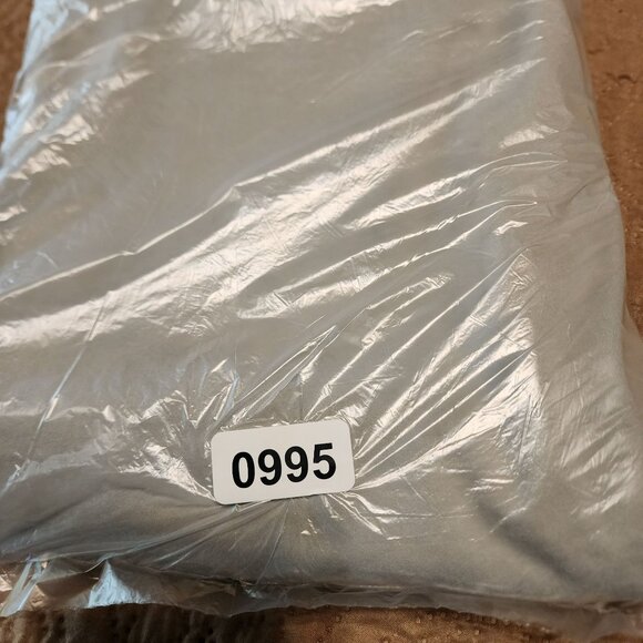 American Eagle Sz 6 Long Women Gray Jogger Pants  Elastic Waist Cotton Blend - Picture 12 of 12